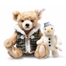 L'ours et son bonhomme de neige